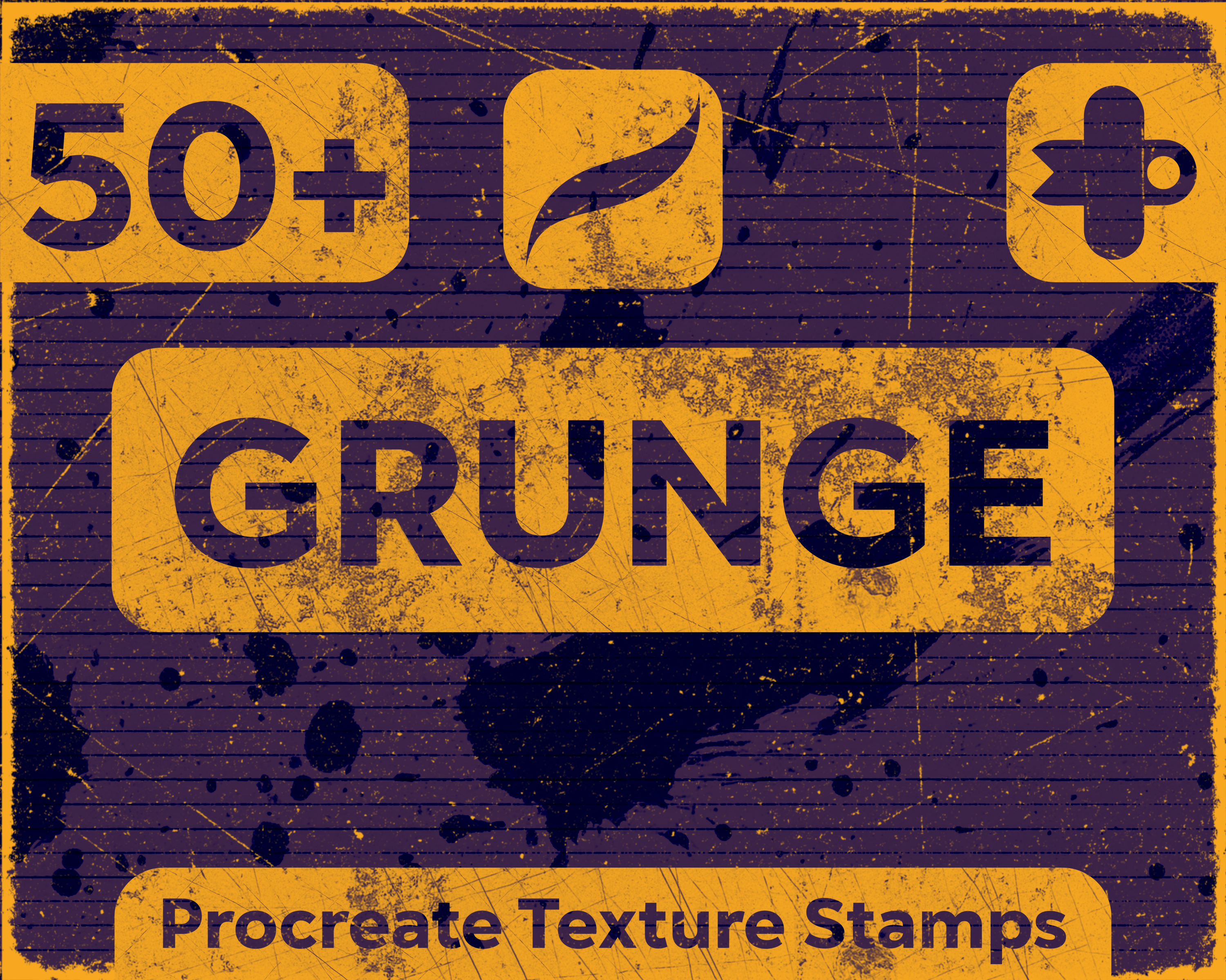 Grunge Texture Stamps