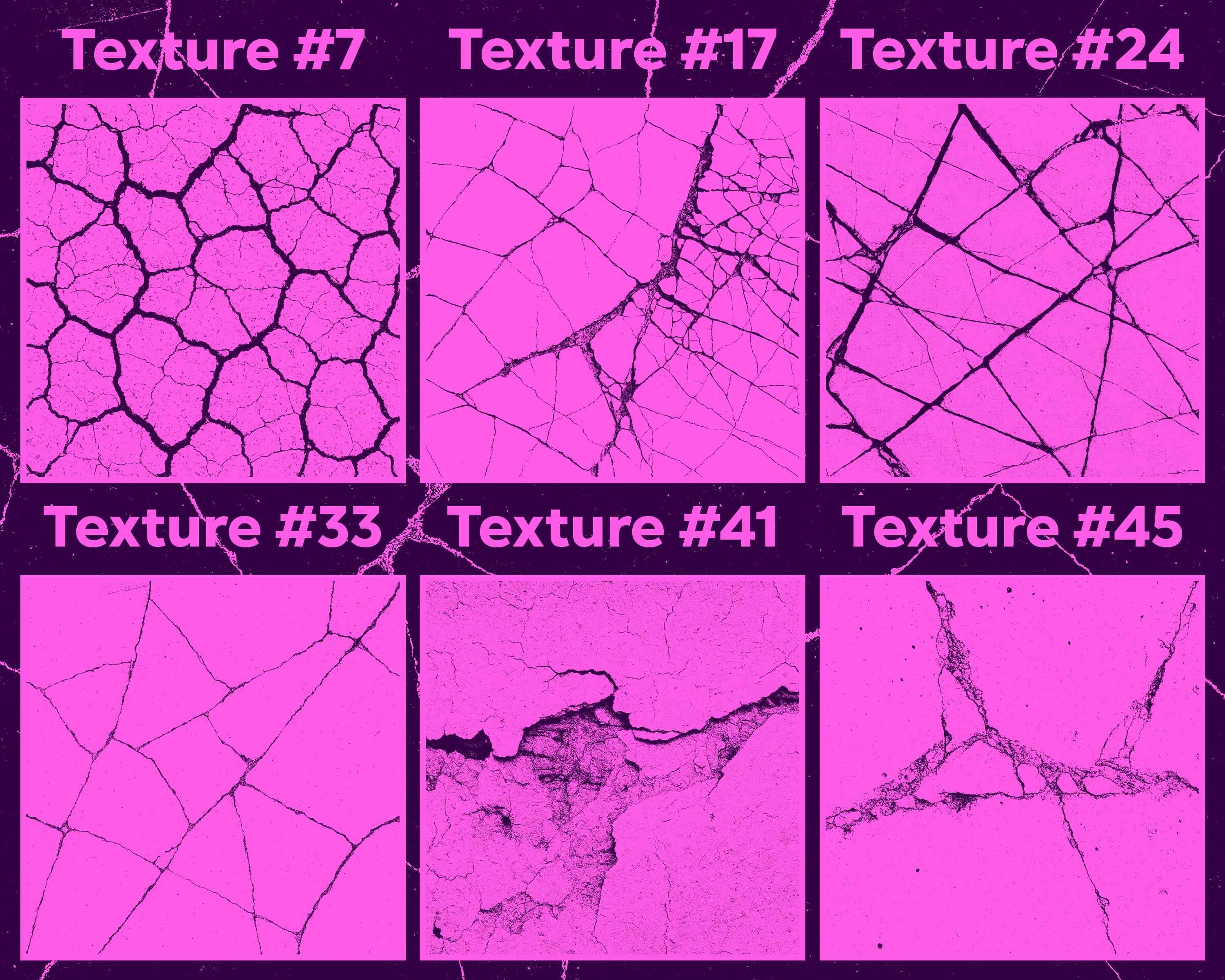 Cracked Texture Stamps