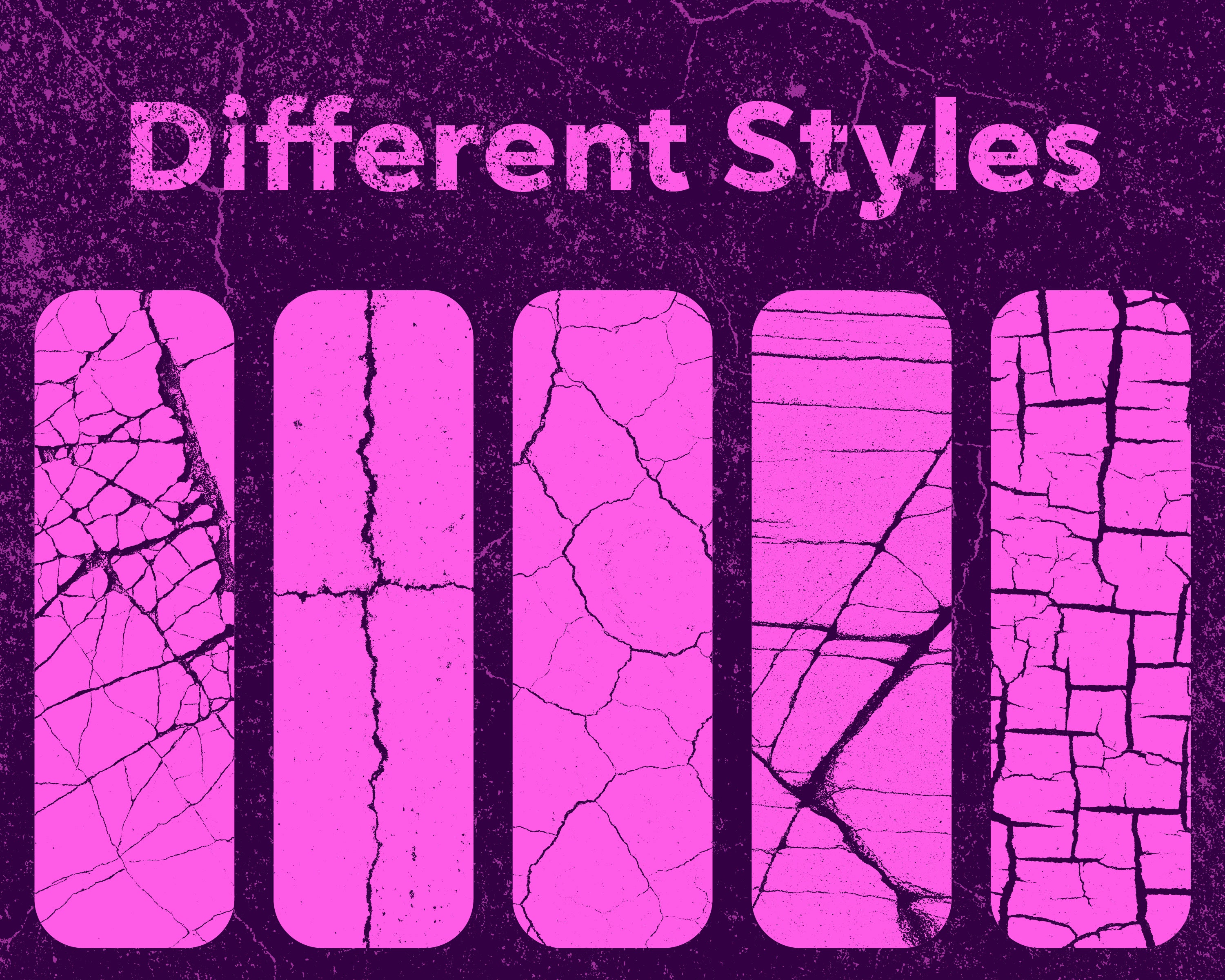 Cracked Texture Stamps